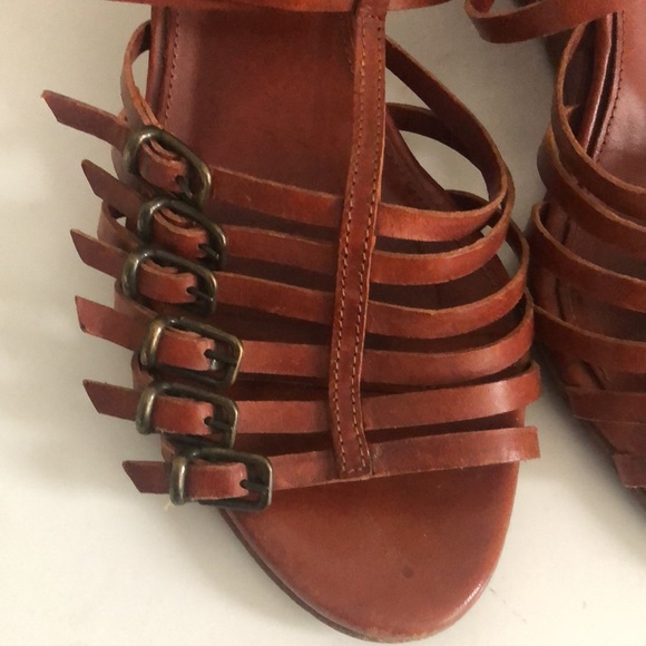 J Crew leather Italy platform - Picture 4 of 12